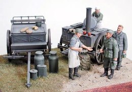 German Field Kitchen Scenery