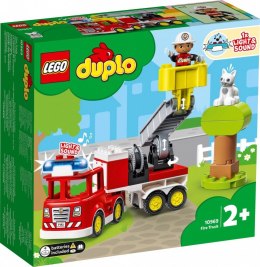 Klocki DUPLO 10969 Wóz strażacki