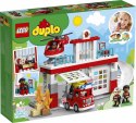 Klocki DUPLO 10970 Remiza strażacka i helikopter