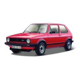 Model metalowy Volkswagen Golf Mk1 GTI 1979 Czerwony 1/24