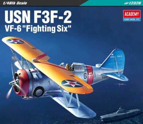 Model plastikowy US Navy Fighter F3F-2 1/48