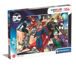 Puzzle 104 elementy Super Kolor DC Comics