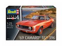 Model plastikowy samochód 69 Camaro SS 1/25