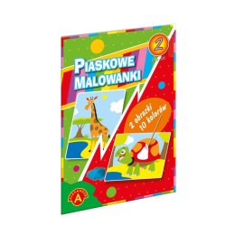 Piaskowe Malowanki - Żyrafa, Żółw