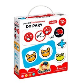 Puzzle kontrastowe - Do pary