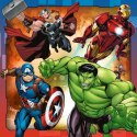 Puzzle 3x49 elementów Marvel Avengers