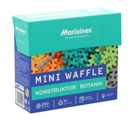 Klocki Mini Waffle - Konstruktor Botanik 200 elementów