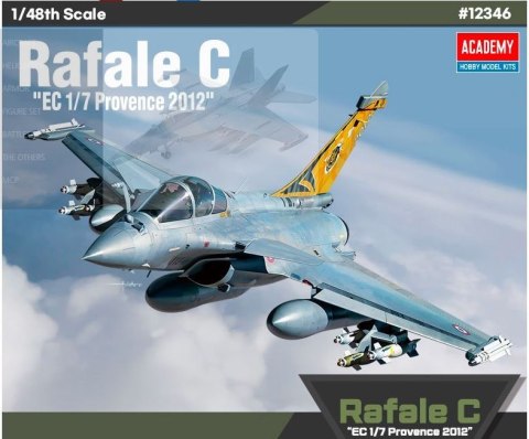 Model plastikowy Rafale C EC 1/7 Provence 2012 1/48