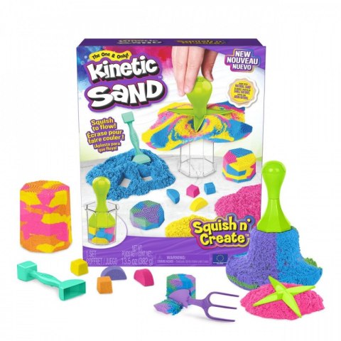 Kinetic Sand Zgniataj i twórz