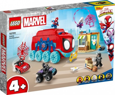 Klocki Super Heroes 10791 Mobilna kwatera drużyny Spider-Mana