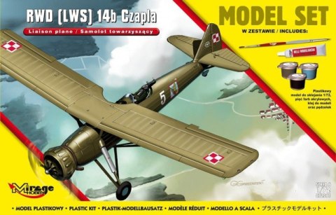 RWD 14b Czapla model set