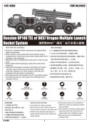 Russian 9p140 TEL of 9K57 Uragan Multiple Launch Rocket System