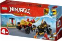 Klocki Ninjago 71789 Bitwa samochodowo-motocyklowa między Kaiem a Rasem