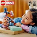 Klocki Super Heroes 76258 Marvel Figurka Kapitana Ameryki do zbudowania