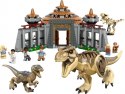 Klocki Jurassic World 76961 Centrum dla odwiedzających: atak tyranozaura i raptora