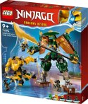 Klocki Ninjago 71794 Drużyna mechów ninja Lloyda i Arina