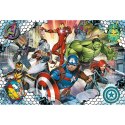 Puzzle 100 elementów Sławni Avengers