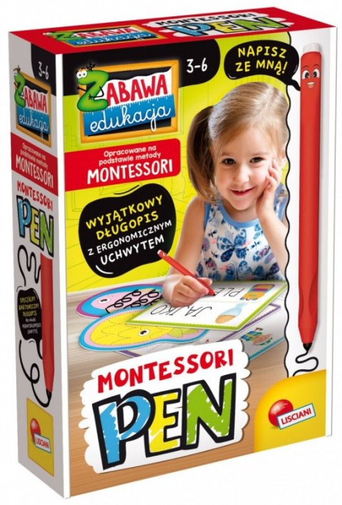 Zestaw Montessori Długopis z 32 tabliczkami