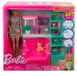 BARBIE Lalka relaks w kafejce