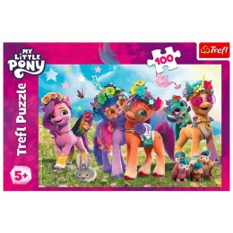 Puzzle 100 elementów Zabawne Kucyki My Little Pony