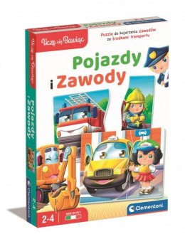 Układanka Pojazdy i zawody