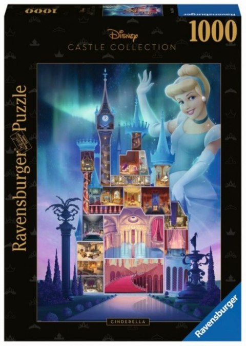 Puzzle 1000 elementów Disney Kopciuszek