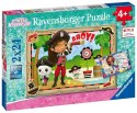 Puzzle 2x24 elementy Koci Domek Gabi