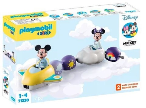 Zestaw z figurkami 1.2.3 Disney 71320 Przejażdżka w chmurach Miki i Minnie