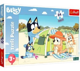 Puzzle 24 elementy Maxi Bluey Wspaniały świat