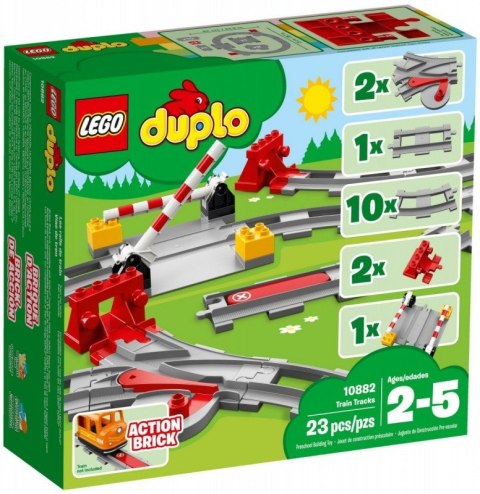 Klocki DUPLO 10882 Tory kolejowe