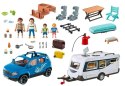 Zestaw z figurkami Family Fun 71423 Samochód z przyczepą kempingową