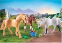 Zestaw z figurkami Horses 71356 3 konie: Morgan, Quarter Horse i Angloar