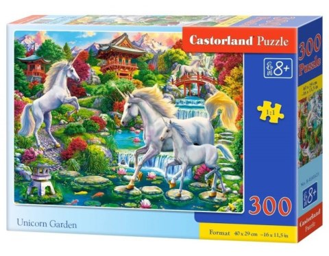 Puzzle 300 elementów Unicorn Garden Jednorożec