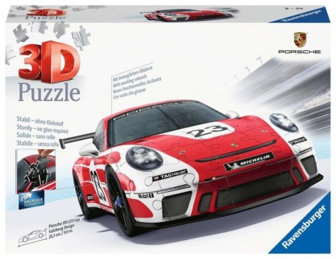 Puzzle 3D Pojazdy Porsche 911 Salzburg Design