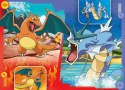 Puzzle 4x100 elementów Pokemon zestaw