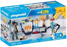 Zestaw z figurkami My Life 71450 Naukowiec z robotami