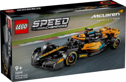 Klocki Speed Champions 76919 Samochód wyścigowy McLaren Formula 1 wersja 2023