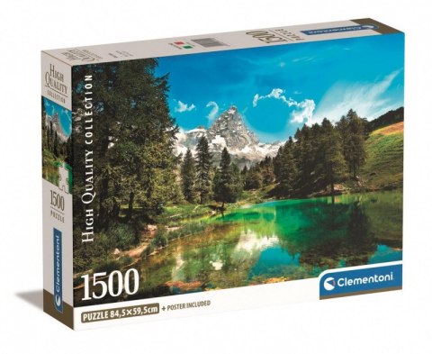 Puzzle 1500 elementów Compact Blue Lake