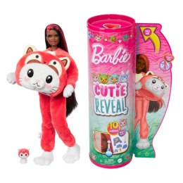 Lalka Barbie Cutie Reveal - Kotek-Panda Czerwona