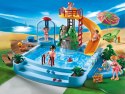 Zestaw z figurkami Family Fun 4858 Basen odkryty ze zjeżdżalnią