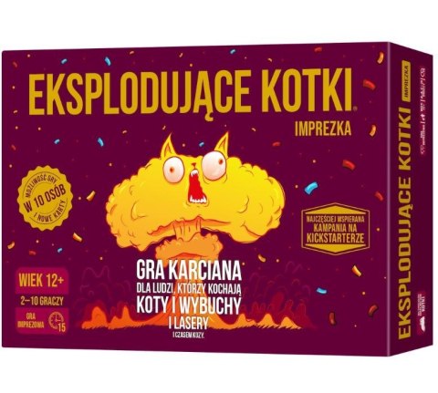 Gra Eksplodujące Kotki: Imprezka (cicha wersja)