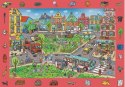 Puzzle 100 elementów Obserwacyjne Spy Guy Miasto