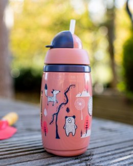 TOMMEE TIPPEE Bidon ze słomką 266 ml różowy