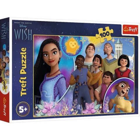 Puzzle 100 elementów Życzenie Disney Wish