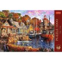 Puzzle 1000 elementów Premium Plus Nadmorski zakątek