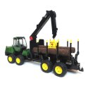 Ładowacz John Deere 1210E z chwytakiem