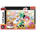 Puzzle 100 elementów Minnie w salonie kosmetycznym