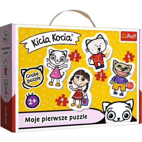 Puzzle BABY Wesoła Kicia Kocia