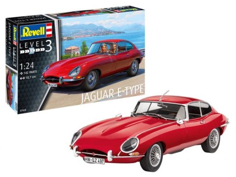 Model plastikowy Jaguar E-Type Coupe