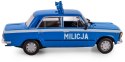 Pojazd PRL Fiat 125P Milicja